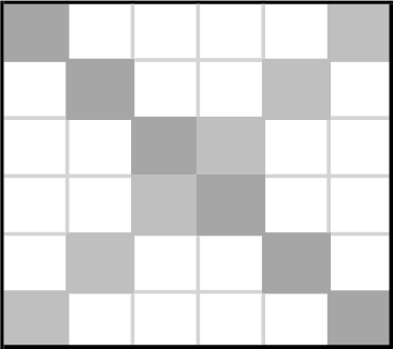 Quadrato magico 6 x 6